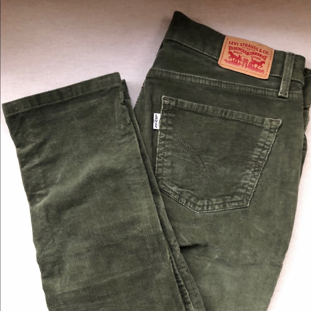 Corduroy Levi Skinny Jeans
